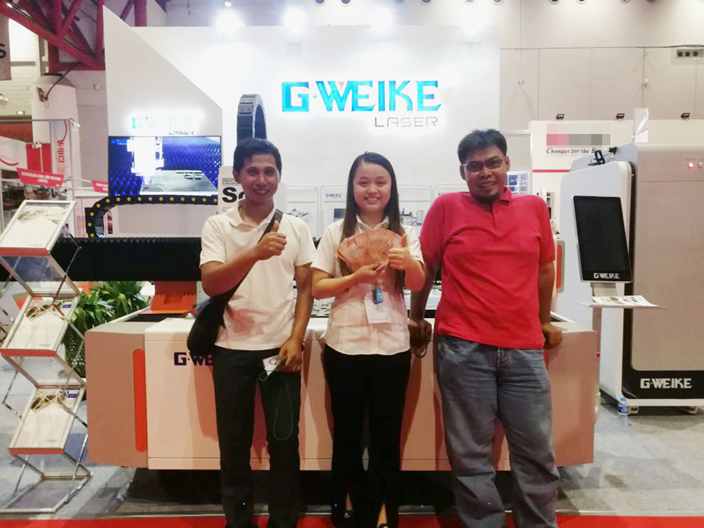G.WEIKE가  2018년인도네시아 기계전시회를 잘 마무리한다